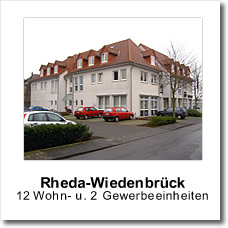 Rheda-Wiedenbrück - 12 Wohn- und 2 Gewerbeeinheiten