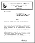 Opinia K.W.K. Śląsk dla połączenia Super-Screw Opinia K.W.K. Śląsk dla połączenia Super-Screw