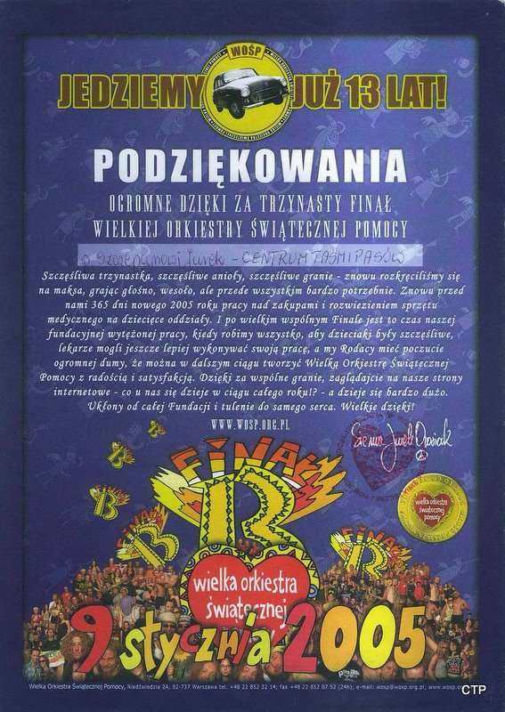 WOŚP 2005