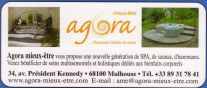 Agora mieux-�tre, SPA sauns et hammams, 34 av.Pr�sident Kennedy, MULHOUSE