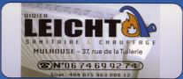 LEICHT sanitaire et chauffage, 37 rue de la tuilerie, MULHOUSE