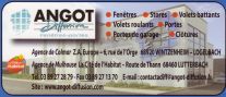 ANGOT Diffusion, fen�tres stores volets portes /Agence COLMAR 68920 WINTZENHEIM /Agence MULHOUSE 68460 LUTTERBACH