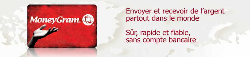 transfert d'argent, envoyer de l'argent, envoi argent dans le monde