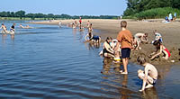 Stover Strand bei Hamburg