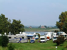 Wohnmobilstellplatz Hamburg - Wohnmobilstelllpl&auml;tze nach Wahl - Panorama Stover Strand - Elbe Vorland - freie Platzwahl