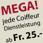 Coiffeur W&auml;denswil - Jede Coiffeur Dienstleistung ab 25.-