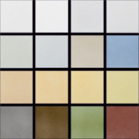 Les Pastels : 16 teintes disponibles (dim : 11x11cm ou 15x15cm)