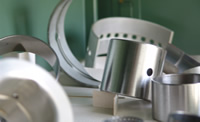 gleitplatte, gleitbuchse, lagerschale, bimetal gleitlager, anlaufscheibe, edelstahl PTFE gleitbuchse