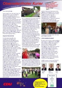 Blickpunkt November 2011