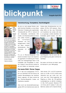 Blickpunkt April 2012
