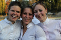 Isabelle Harsch, Laura Preziuso et Delphine Hottelier