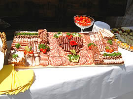 Feine Fleisch-Platten