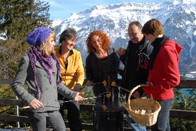 Outdoor- Fondueplausch perfekt...