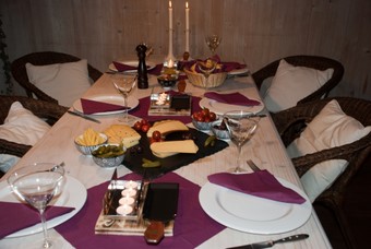 Festlich gedeckter Tisch