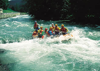 Rafting in Austria / Gerlos, Ziller Valley Arena