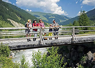 hiking in Nationalpark Hohe Tauern, Austria, Ziller Valley Arena