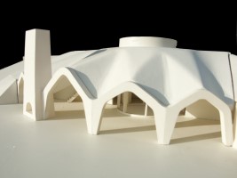 Projekt f�r ein Erdhaus ca. 1986