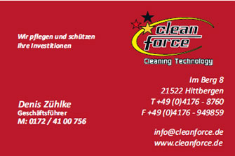 Cleanforce Norwegen - Danilo Raths