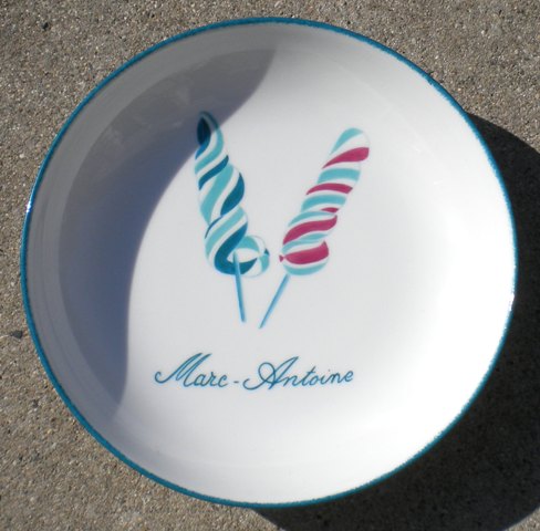 Assiette bébé personnalisée