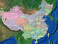 Carte de la Chine