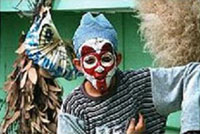 Maquillage d'un enfant