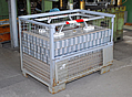 Das neue System �TopMaxx� wird flach auf das zu sichernde Ladegut in der Gitterbox gelegt