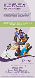 Curves stellt sich vor: Fitness f&uuml;r Frauen in nur 30 Minuten. 