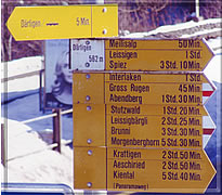 D&auml;rligen als Ausgangspunkt zu vielen sch&ouml;nen Wanderungen