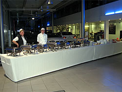 Damm Men&uuml;s Buffet - Kaltes und warmes Buffet