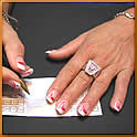 Nailart rot-wei�