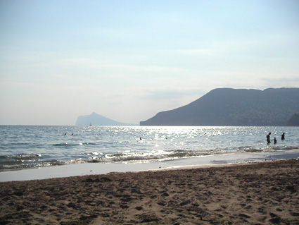 Strand in Calpe
