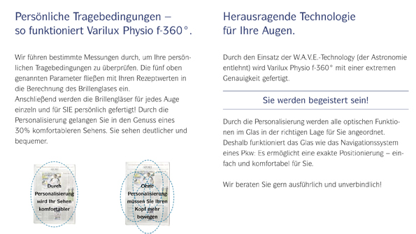 Varilux-Info-Broschüre