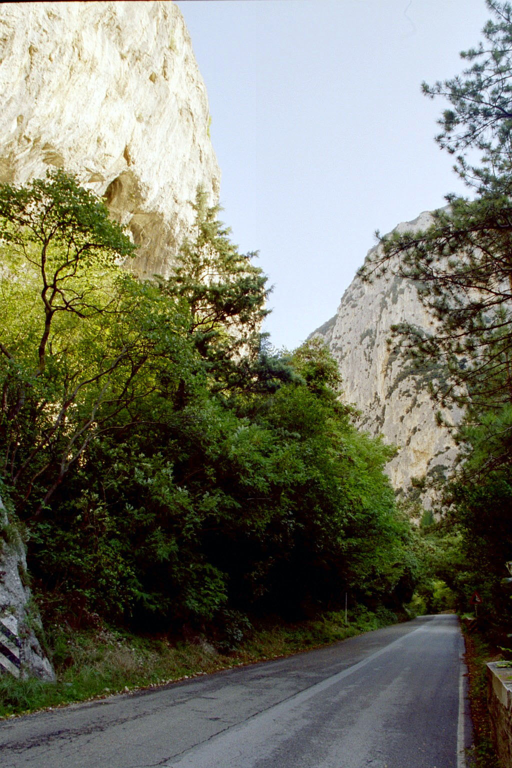 Schlucht in den Marken