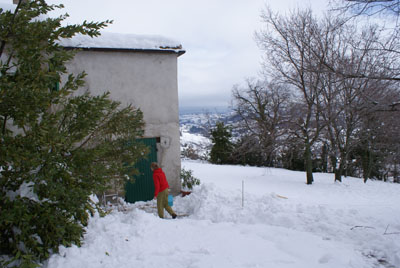 runter zum Appartement