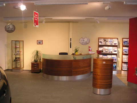 Kundenempfang Dorfgarage Sulgen