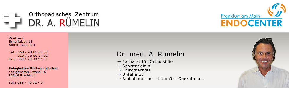 Orthop�die Frankfurt: Orthop�de Dr. Alexander R�melin