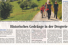 Historisches Gedr&auml;nge in der Drogerie