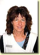 Sylvia Frey:Teilzeitangestellte, unterst&uuml;zt das Team wenn Not an der "Frau" ist