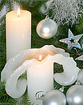 Kerzen, Engel und Geschenke