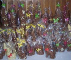Schokoladenfiguren - Schokolade-Osterhasen
