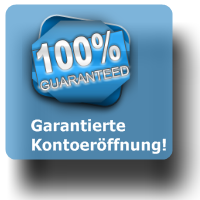 garantierte Kontoer&ouml;ffnung