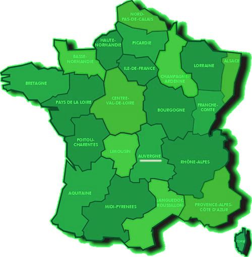 carte de france