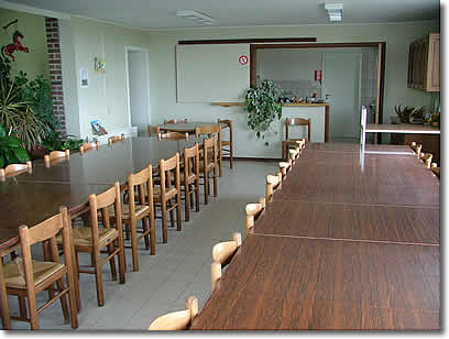 Refectoire stage ecurie du busson