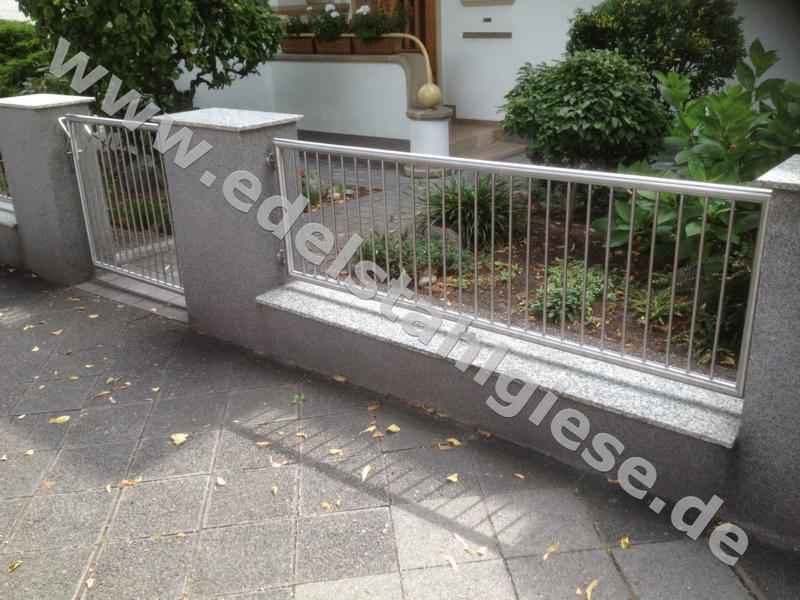 Giese Metallbau GmbH - Tore / Türen / Zäune - Zaun aus Edelstahl Giese Metallbau GmbH - Tore / Türen / Zäune - Zaun aus Edelstahl