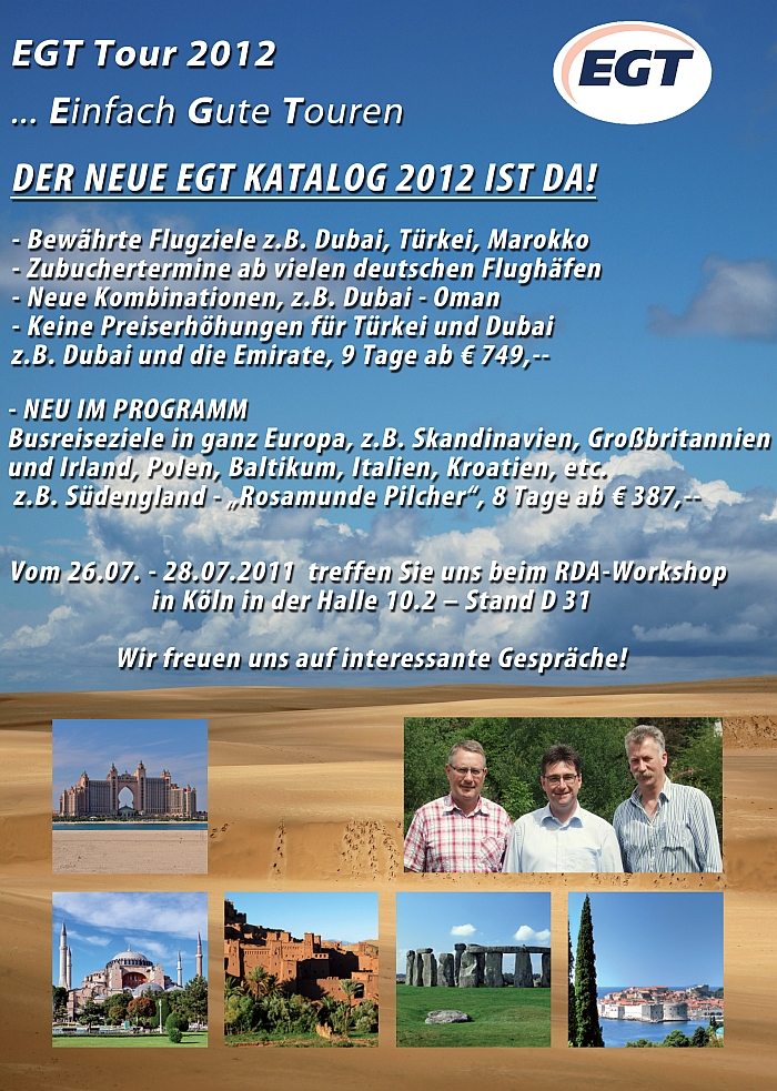 Katalog EGT Tour