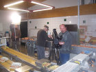 Das SWR Filmteam bei den Dreharbeiten