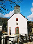 Loogher Kapelle mit b&auml;uerlich geschnitzten 14 Nothelfern