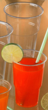 Becher f&uuml;r Getr&auml;nke, Becher aus Mais, &ouml;kologischer als Papier, durchsichtiger als Glas, flexibler und fester als Plastik, 100% kompostierbar bei Gro&szlig;Handel EIS GmbH
