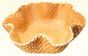 Waffelschale Sonderformen Waffeln. Sun Cone at. Waffeln und T&uuml;ten aus Tschechien / Znaim. Partner der Gro&szlig;Handel EIS GmbH. Waffelschale