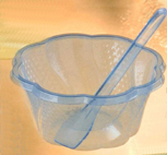 Eisbecher kompostierbar, bunt und durchsichtig aus Maismehl bei Gro&szlig;Handel EIS GmbH